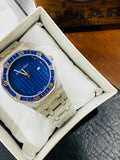 AP Stone Model Silver Blue With Date Function