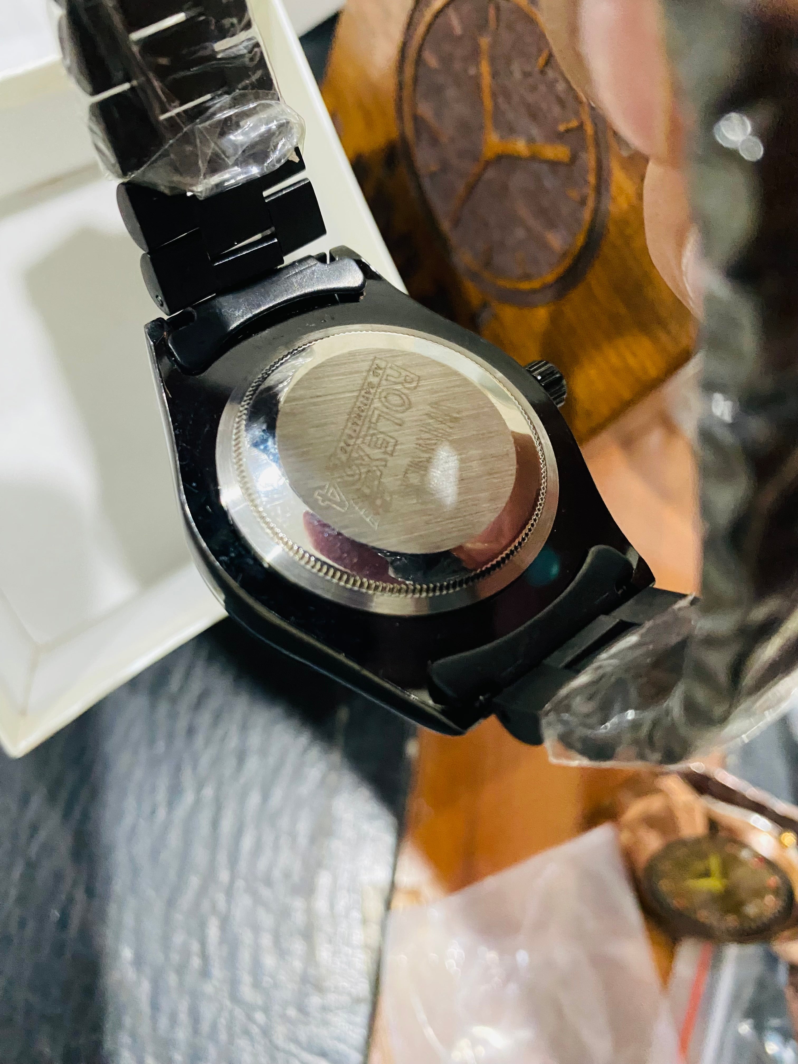 Full Black Stone Model With Date Function