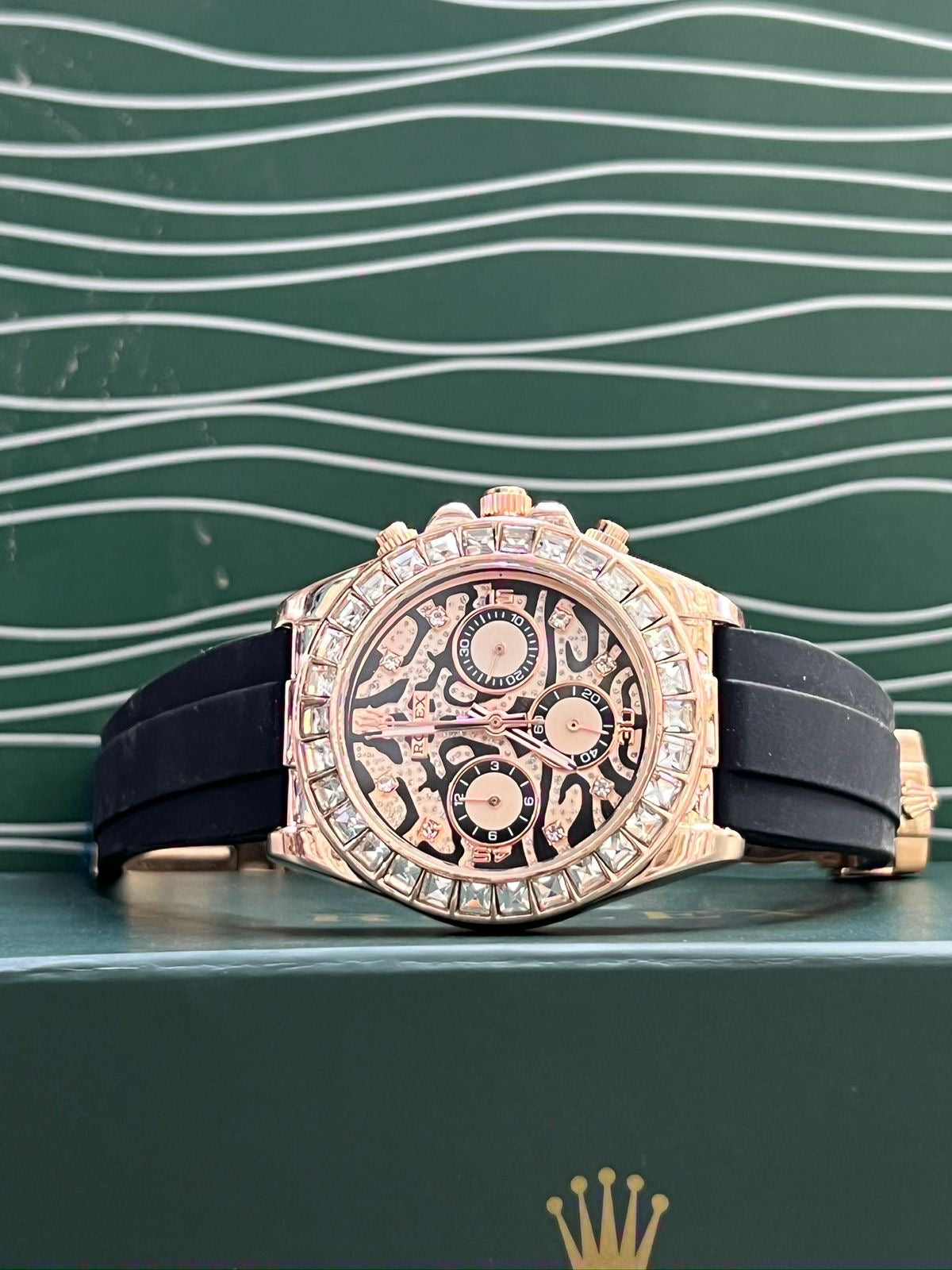 Luxury Stone Model All Chronographic With Master lock
